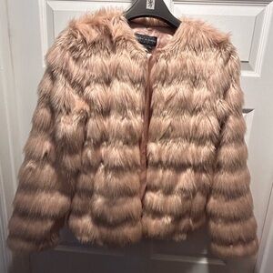 Live a Little Blush Teddy Jacket